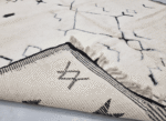 Beni Ourain Moroccan Area Rug – Minimalist Symbols – Handmade Wool – Image 4
