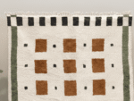 Beni Ourain Moroccan Area Rug – Grid Geometry – Handmade Wool – Image 5