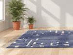 Beni Ourain Moroccan Rectangular Area Rug – Geometric Maze – Handmade Wool – Image 8