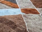 Boujaad Moroccan Area Rug – Geometric Patchwork Design – Handmade Wool – Image 4