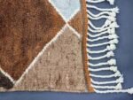 Boujaad Moroccan Area Rug – Geometric Patchwork Design – Handmade Wool – Image 6