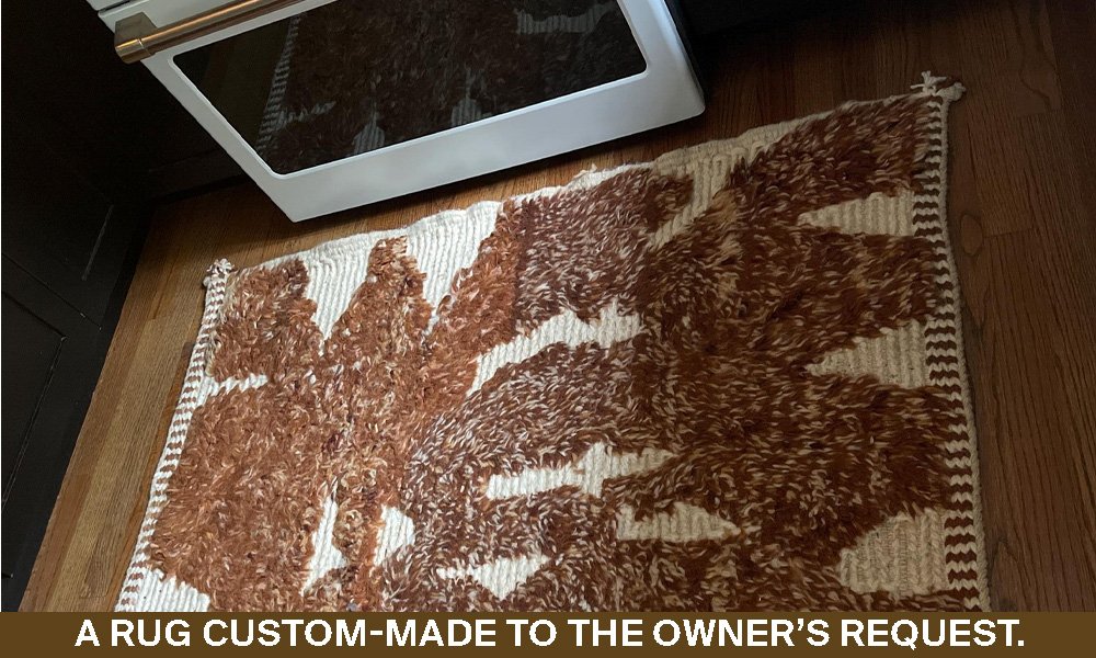 Designed for you, handwoven in the heart of Morocco