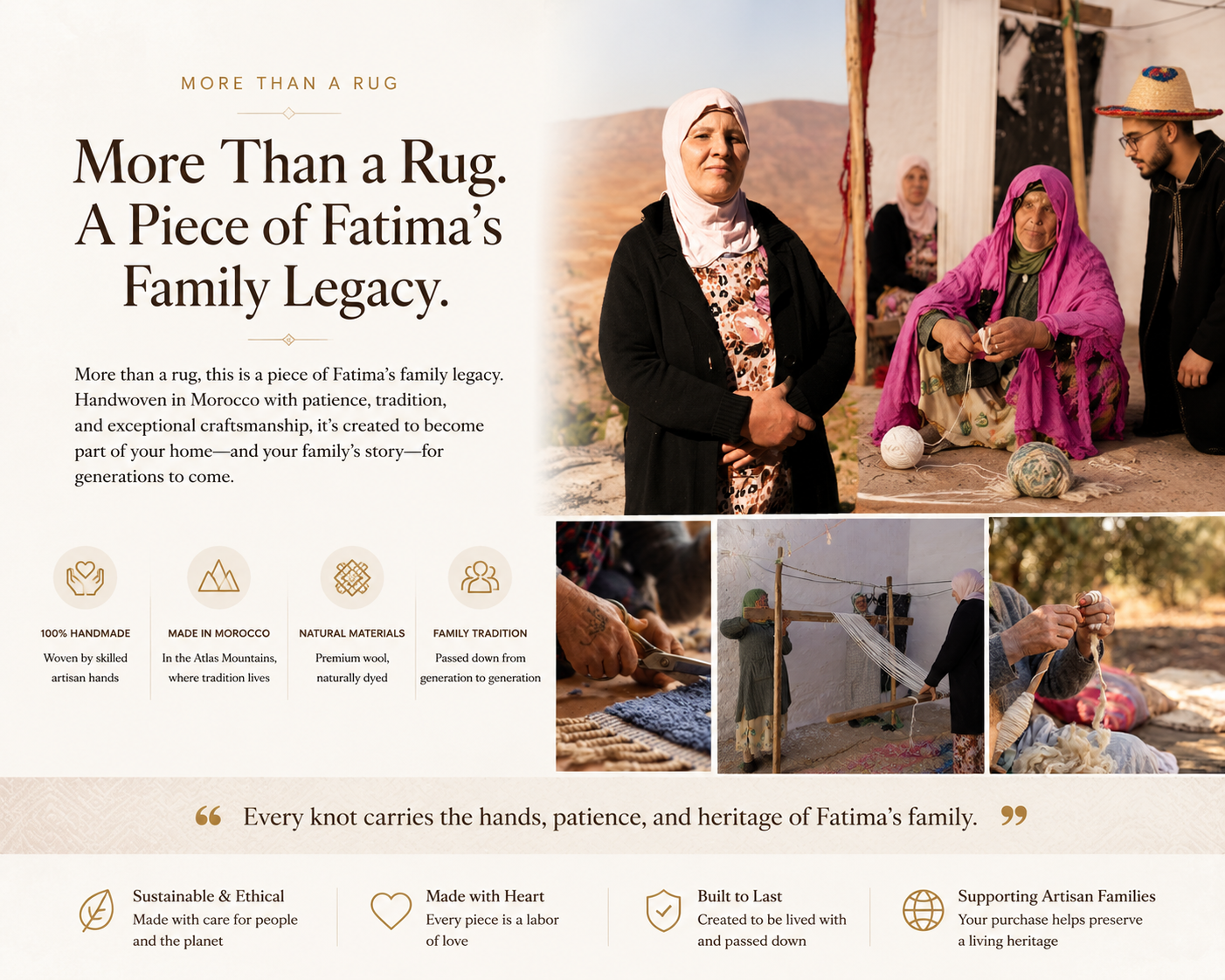 More Than a Rug - a piece of Fatima's family legacy